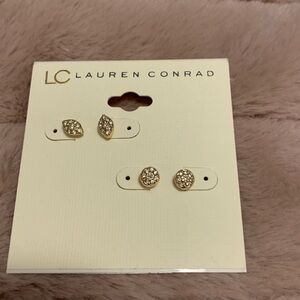 Lauren Conrad Stud Earrings Set